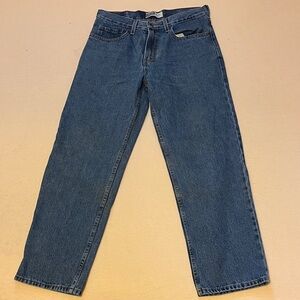 Classic Levi's Men's Straight Blue Jeans W32 L30 100% Cotton